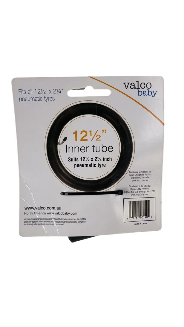 Valco Baby Inner Tube for Air Tire, 12.5"x2"