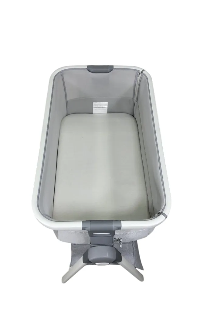 Venice Child California Dreaming Portable Bedside Bassinet, Gray
