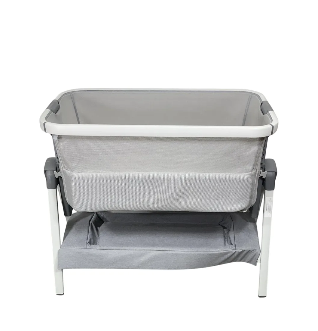 Venice Child California Dreaming Portable Bedside Bassinet, Gray
