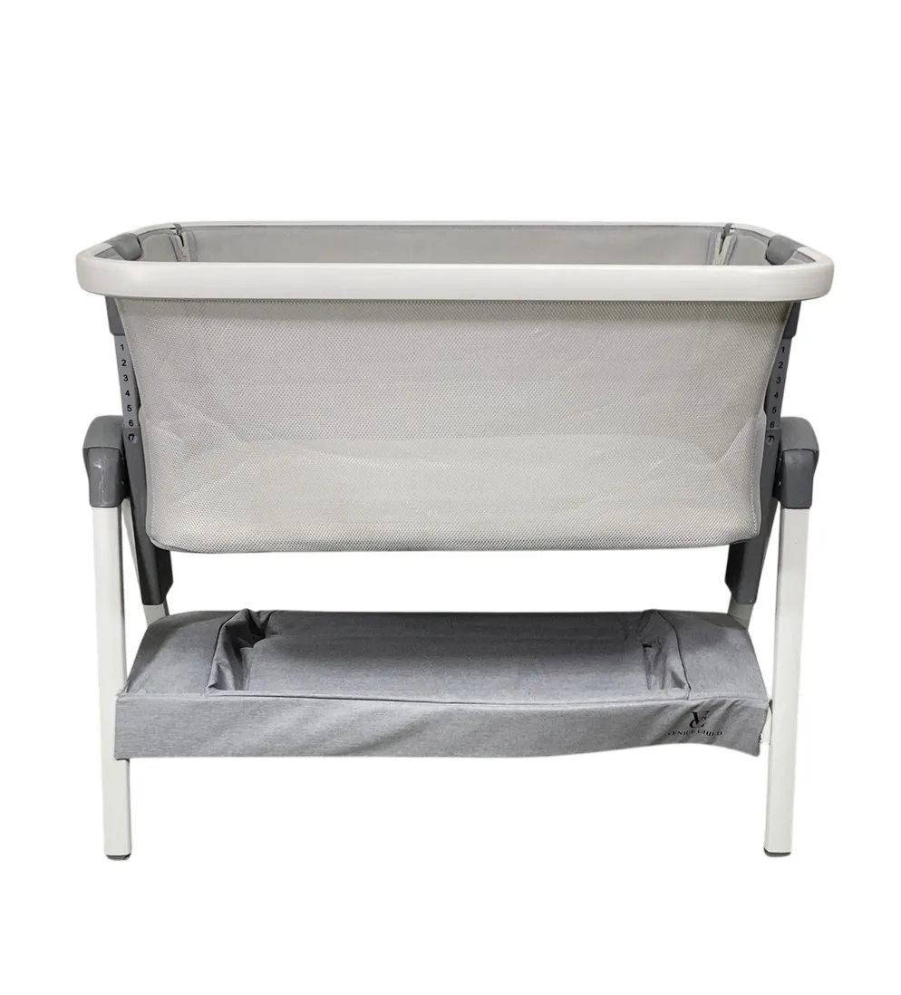 Venice Child California Dreaming Portable Bedside Bassinet, Gray