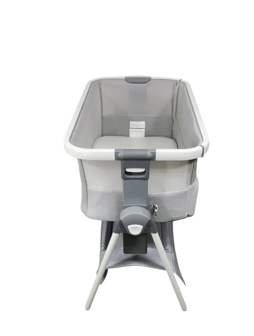 Venice Child California Dreaming Portable Bedside Bassinet, Gray