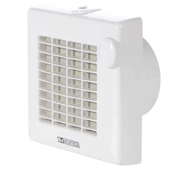 Vortice M100/4" 11646 AP 100T Extractor Fan for Bathrooms with Automatic   Pullcord