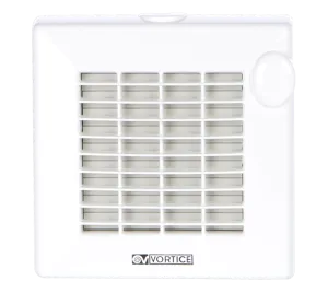 Vortice M100/4" 11646 AP 100T Extractor Fan for Bathrooms with Automatic   Pullcord
