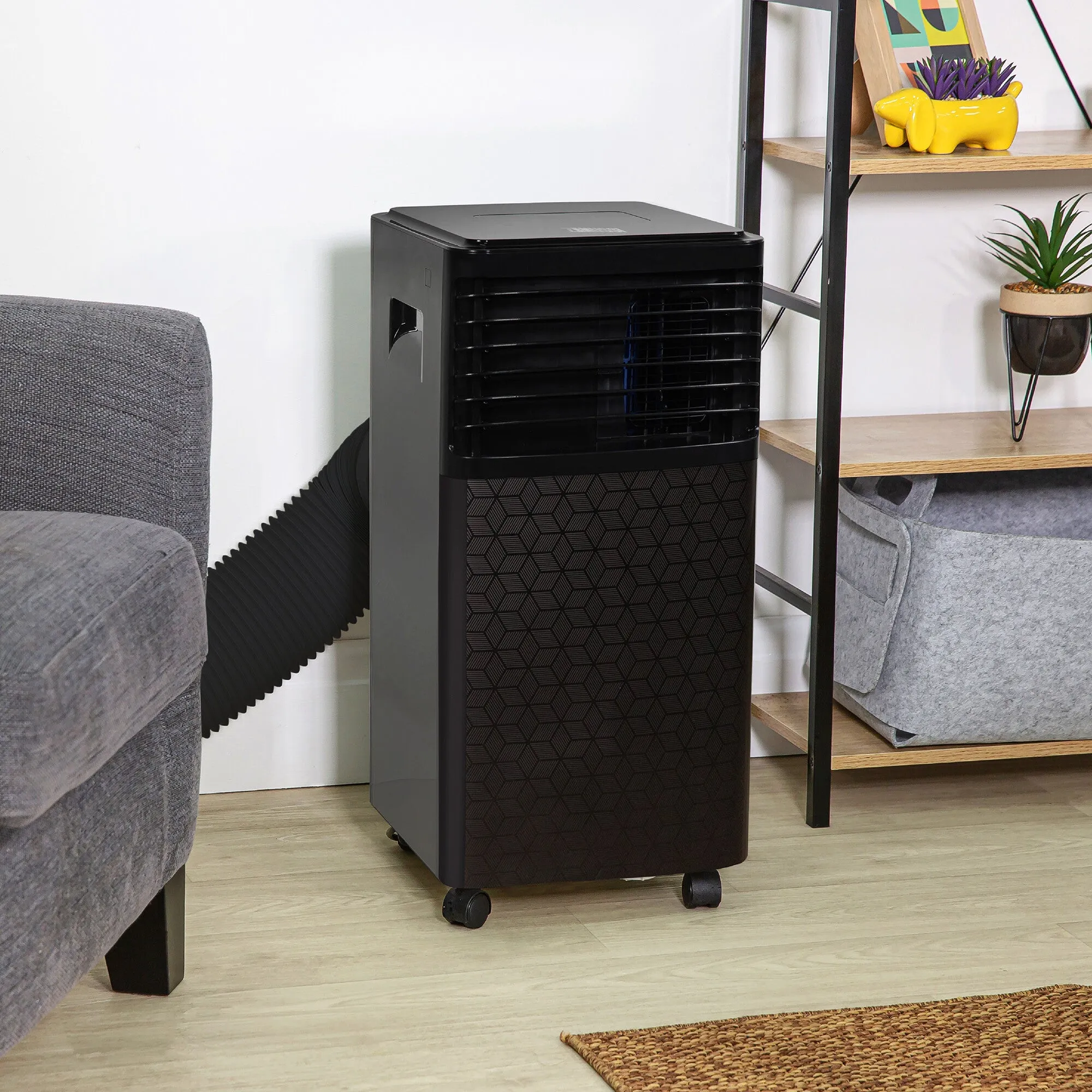Zanussi Portable ZPAC7001B Air Conditioner, Dehumidifier & Air Cooler in Black