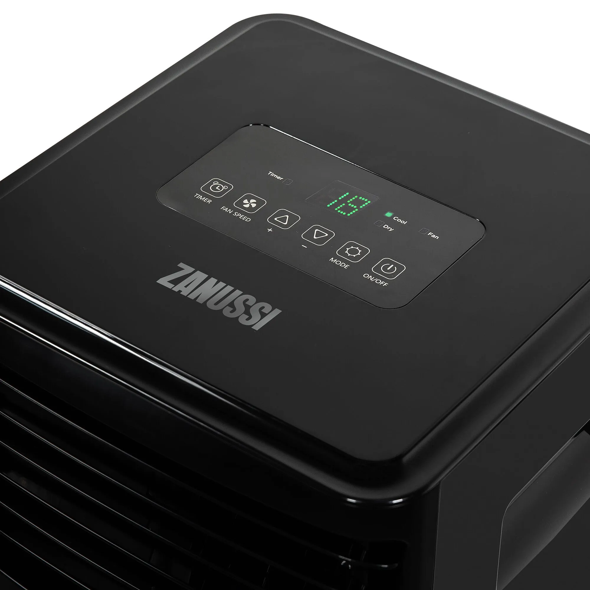 Zanussi Portable ZPAC7001B Air Conditioner, Dehumidifier & Air Cooler in Black