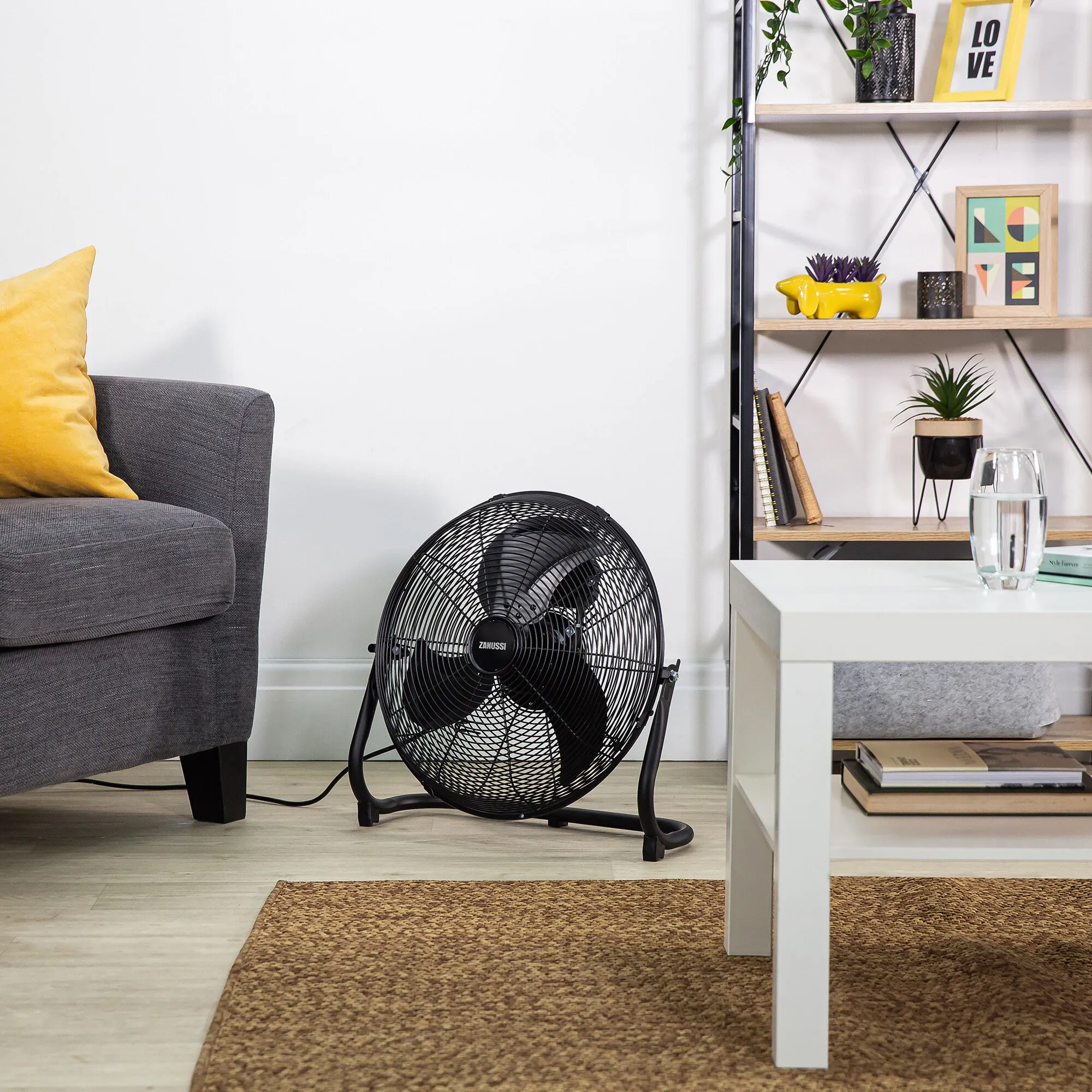 Zanussi ZNGF1621B household fan Black