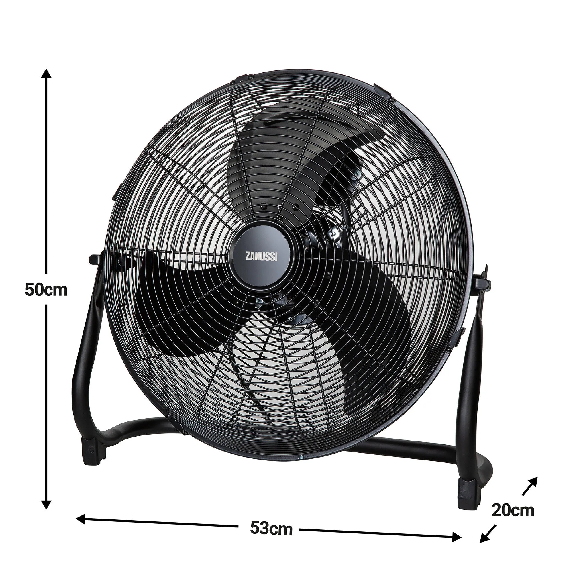 Zanussi ZNGF1621B household fan Black