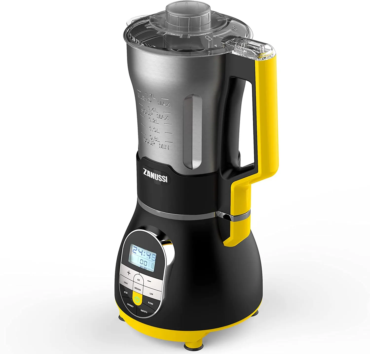 Zanussi ZSB-810-YL 900W 1.7L Blender & Soup Maker Yellow & Black