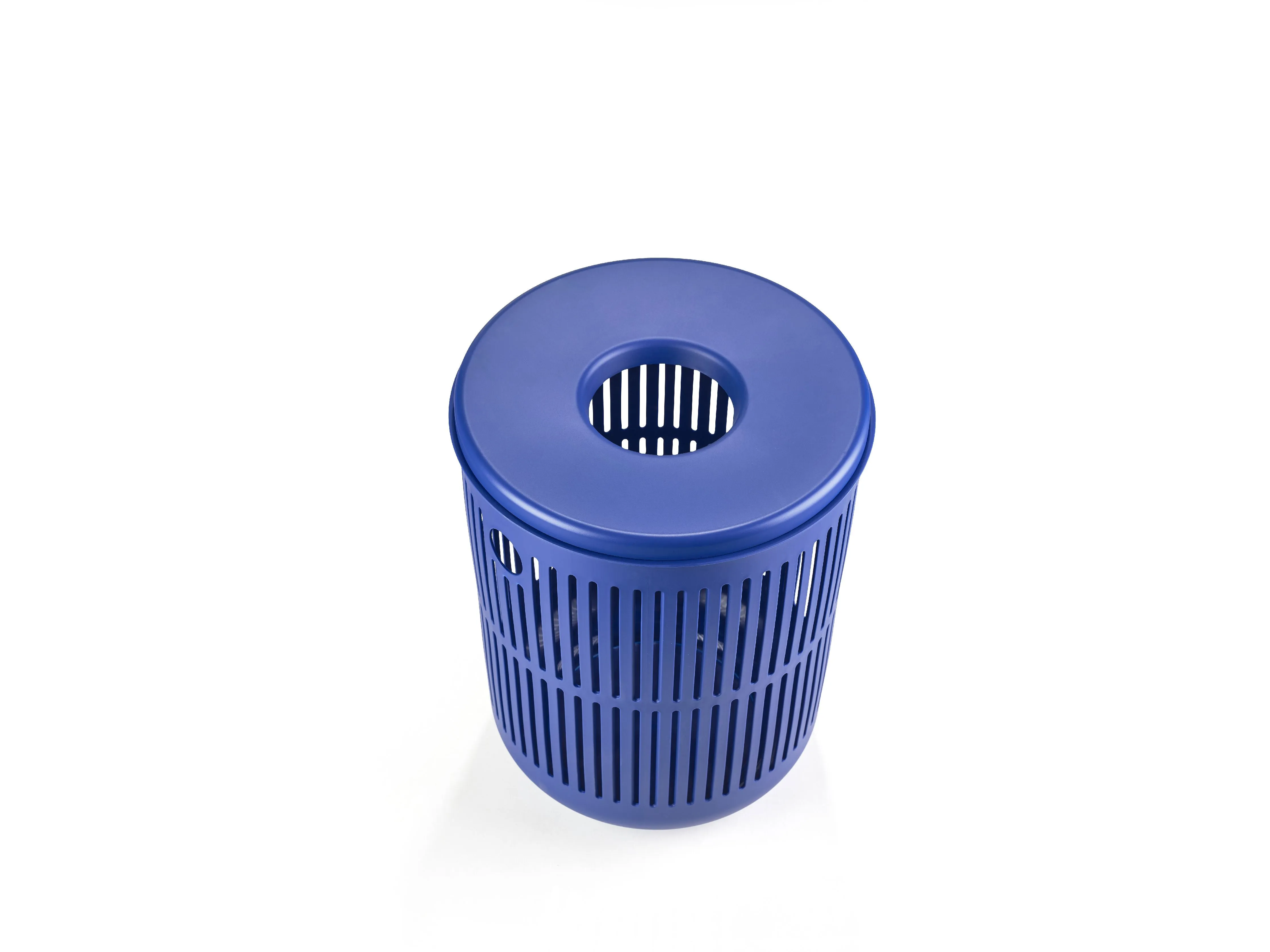 Zone Denmark Ume Laundry Basket 60 Liter, Indigo Blue
