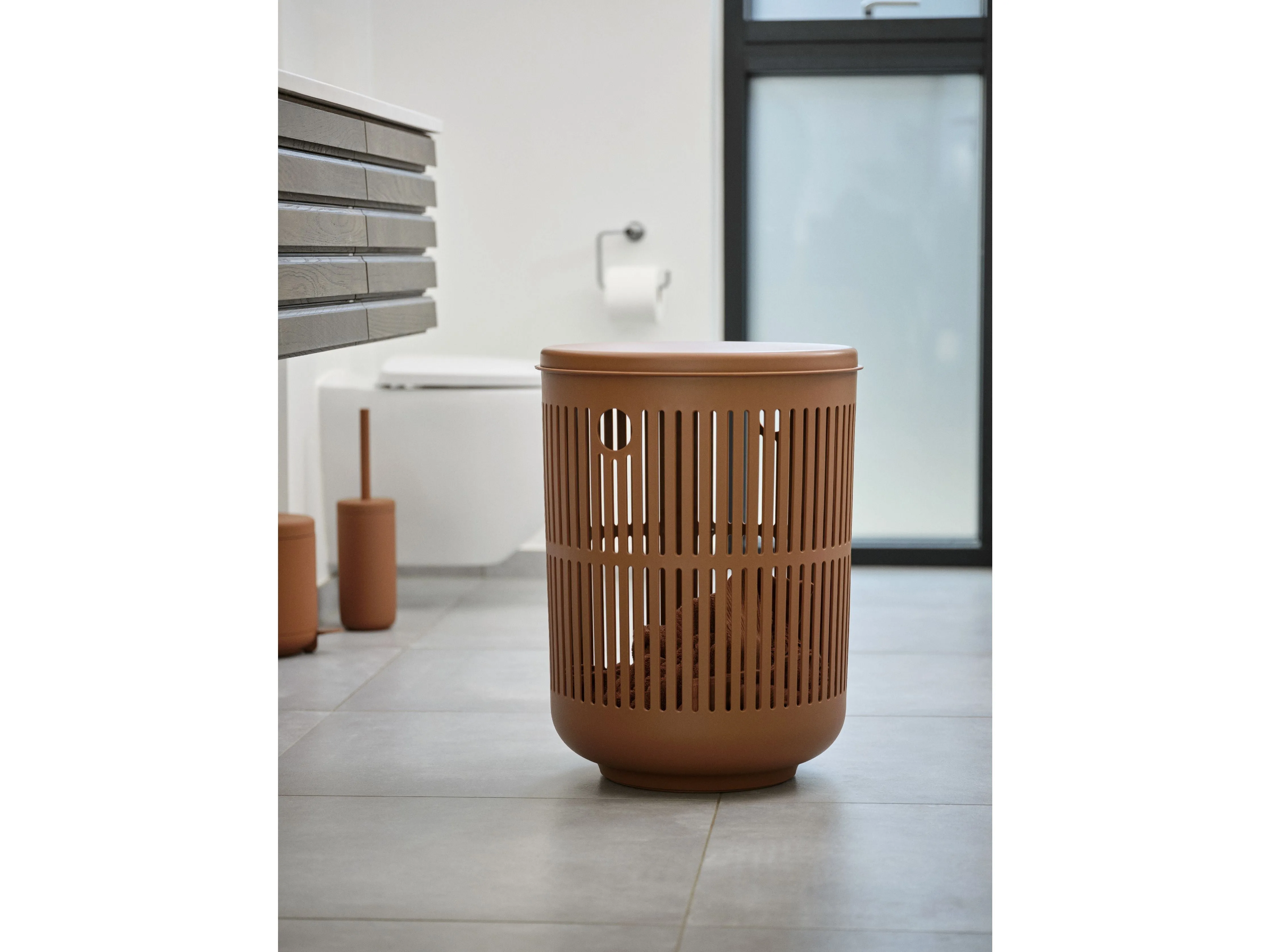 Zone Denmark Ume Pedal Bin 4 Liter, Terracotta